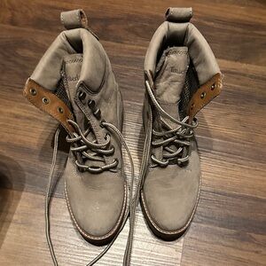 Timberland Gray Ankle Boots